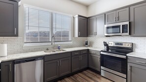 Apartment, 3 Bedrooms | Private kitchen
