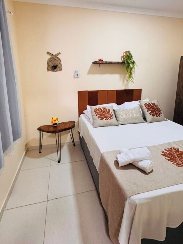 2 chambres, draps fournis