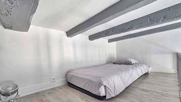 1 chambre, fer et planche à repasser, Wi-Fi, literie fournie