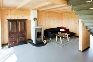 Fernseher, Kamin