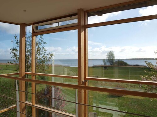 Glashaus direkt am Müritzufer