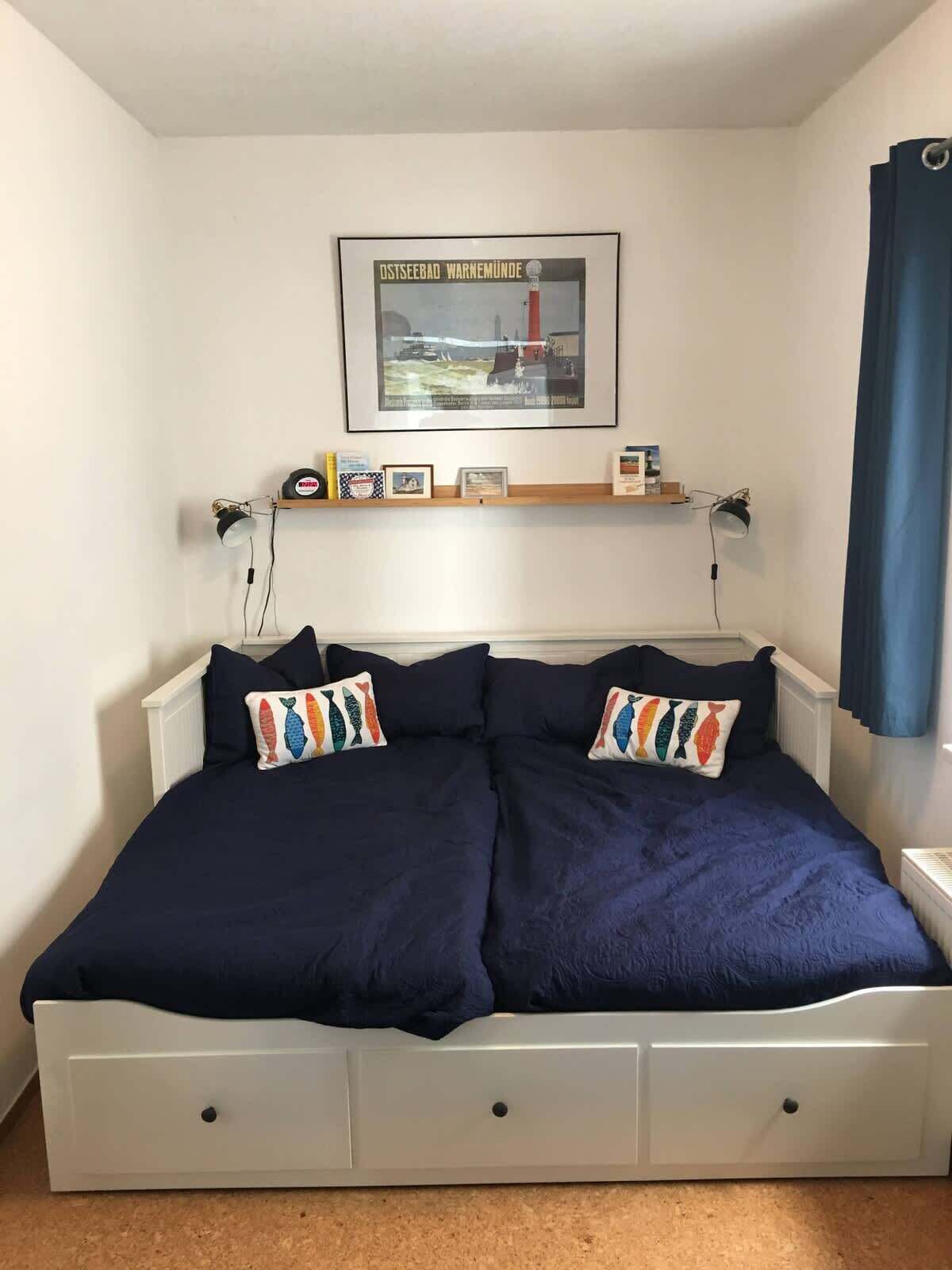 1 Schlafzimmer, Bügeleisen/Bügelbrett
