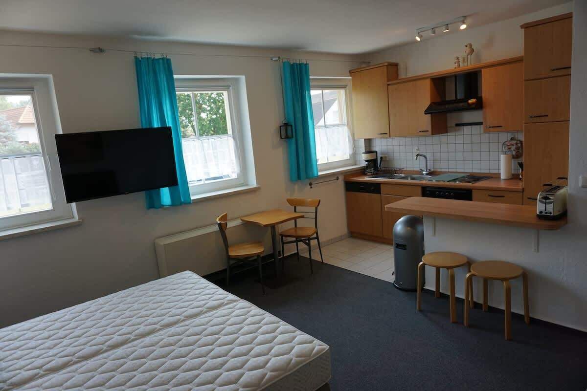 1 Schlafzimmer, Bügeleisen/Bügelbrett, WLAN