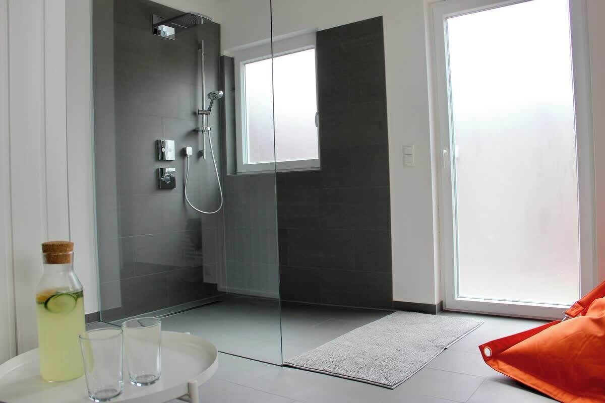 Shower, hair dryer