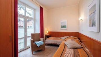 2 Schlafzimmer, Reisekinderbett, WLAN