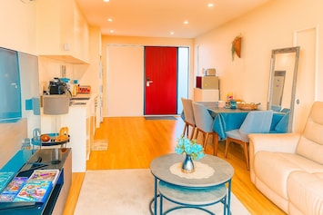 Enjoy your stay with a fully equipped kitchen, stylish dining space
