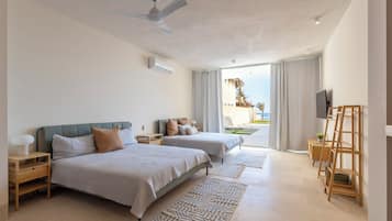 Wifi gratis y ropa de cama