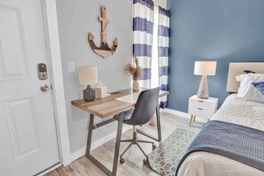 Iron/ironing board, WiFi, bed sheets