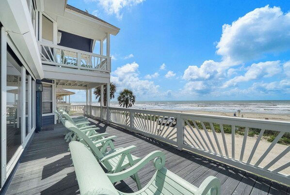 House (4 Bedrooms) | Front of property - Ocean View by Ryson Vacation Rentals (Galveston)