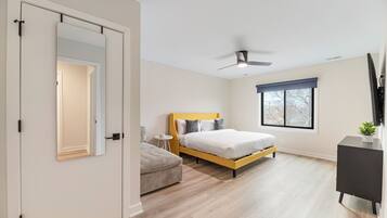 2 bedrooms, desk, iron/ironing board, free WiFi