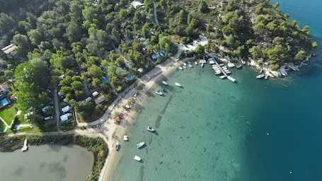 Beach. Rea Villa, Vourvourou