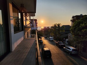 Superior Apartment, Balcony, Partial Ocean View | Terrace/patio