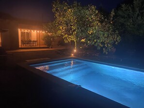 Outdoor pool - Marinette's house (Séguret)