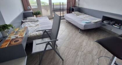 App right on the beach