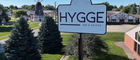 Voorkant van accommodatie