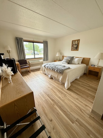 Single Room, 1 King Bed | Desk, free WiFi, bed sheets