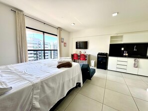 1 bedroom, iron/ironing board, free WiFi, bed sheets