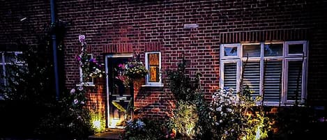 Front of property – evening/night