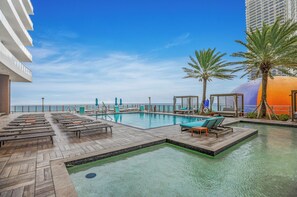 Außenpool, beheizter Pool