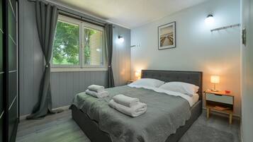 1 makuuhuone, tallelokero huoneessa, vauvan matkasänky, ilmainen Wi-Fi