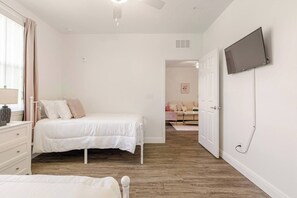 Free WiFi, bed sheets