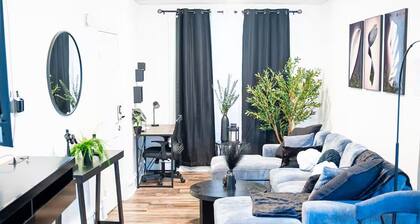 Cozy Grey Haven Apartment