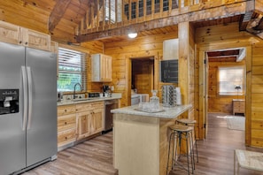 House (4 Bedrooms) | Interior - 2 Cabins Game Room, Enclosed Porch, Hottub, Views Dudley I & II by Avantstay (Sevierville)