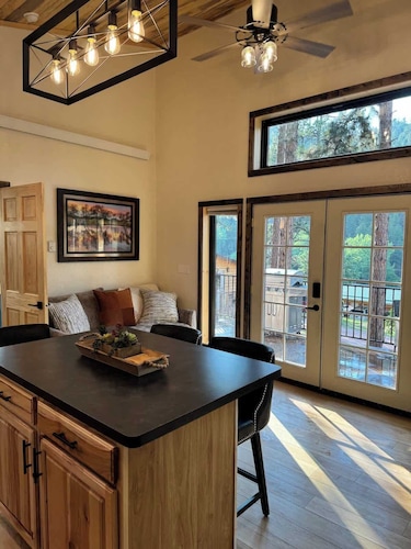 In the center of all the Black Hills has to offer, The Elkhorn Cabin with a Hot Tub