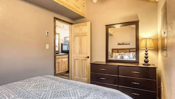 1 bedroom, travel crib, WiFi, bed sheets