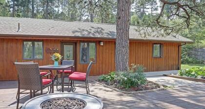 Rock Lodge Complete with Covered Parking and a Hot Tub!