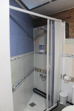 Bathroom - 3-Story Gaudi Building with Montserrat Stone (Monistrol de Montserrat)
