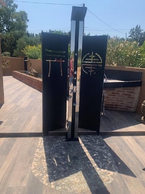 Enceinte de l’hébergement