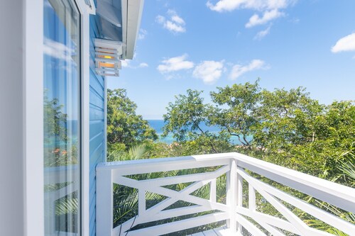Experience tropical living  at Casa Afortunada, 4-bedroom home with stunning ocean views.
