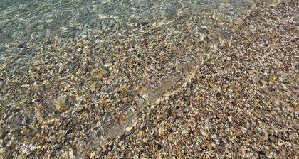 1+ block from Lake Michigan Beach 3 bedroom house in Charlevoix with WiFi and AC