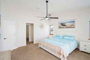 4 bedrooms, iron/ironing board, travel cot, free WiFi
