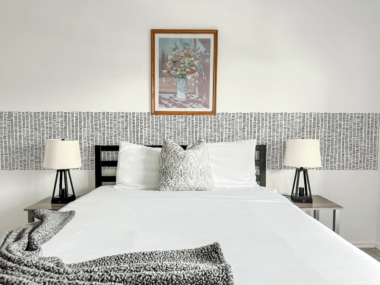 Desk, iron/ironing board, free WiFi, bed sheets