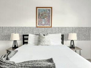 Desk, iron/ironing board, free WiFi, bed sheets