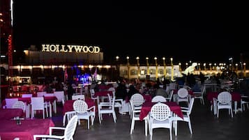 Espace banquet en plein air