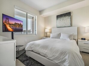 2 chambres, bureau, fer et planche à repasser, Wi-Fi gratuit