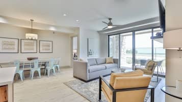 TV connectée, cheminée