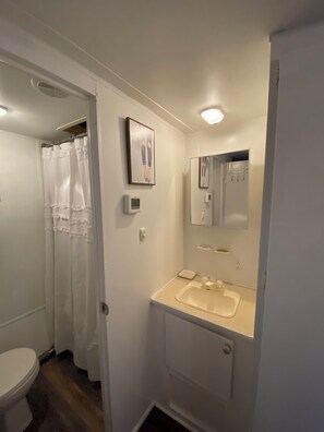 Towels, soap, toilet paper