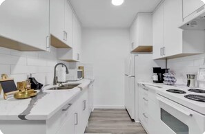 Microwave, oven, dishwasher