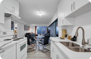 Microwave, oven, dishwasher