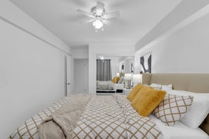 Iron/ironing board, WiFi, bed sheets