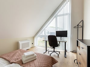 2 Schlafzimmer, Bügeleisen/Bügelbrett, WLAN, Bettwäsche
