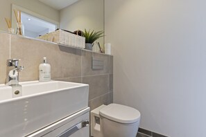 Hair dryer, towels