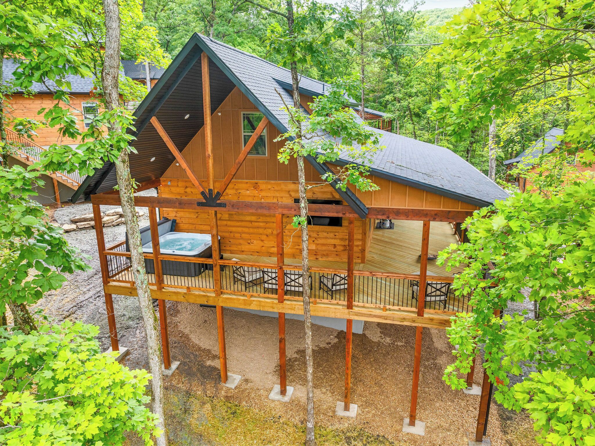 Overnatningsstedets område