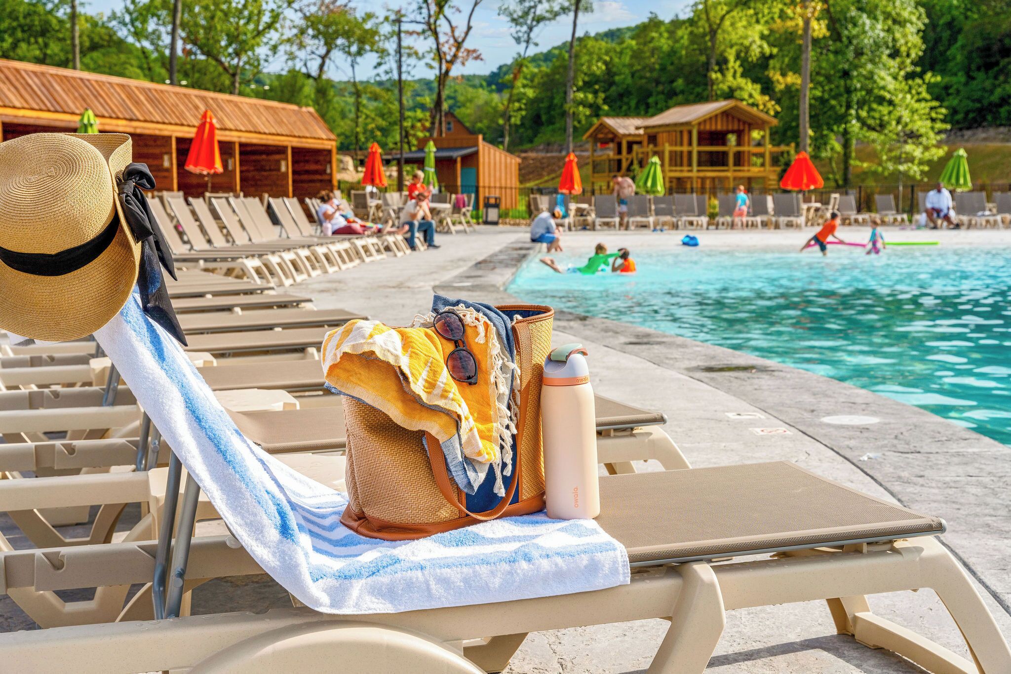 Una piscina techada