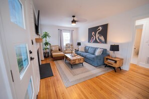 Smart TV, chimenea