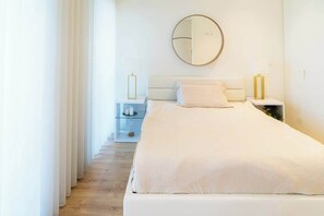 1 bedroom, travel crib, free WiFi, bed sheets